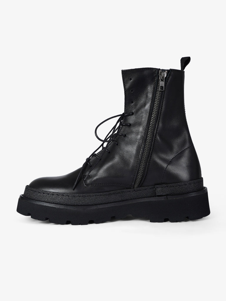 PAWELK'S stivaletti uomo 25432 pelle nero