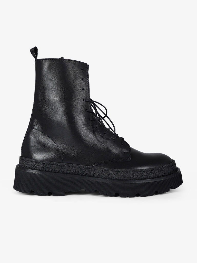 PAWELK'S stivaletti uomo 25432 pelle nero