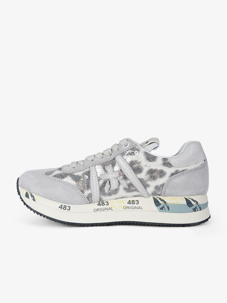PREMIATA sneakers donna conny 7691 pelle beige