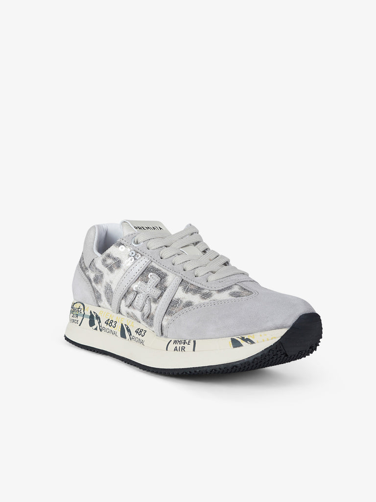 PREMIATA sneakers donna conny 7691 pelle beige