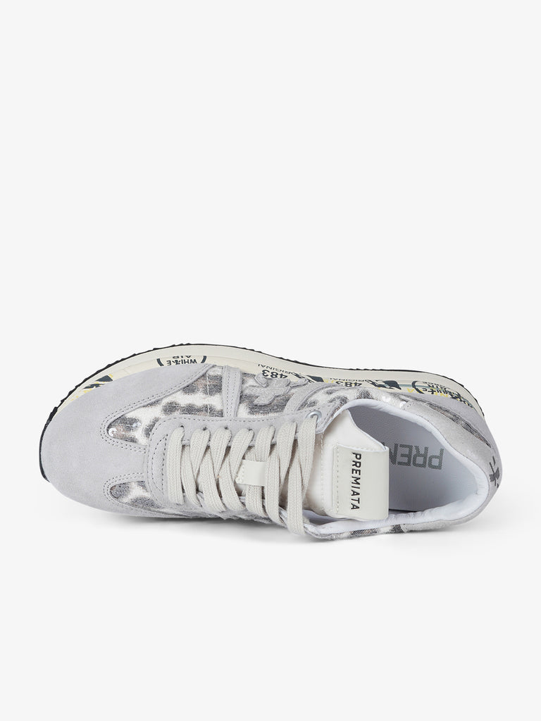 PREMIATA sneakers donna conny 7691 pelle beige