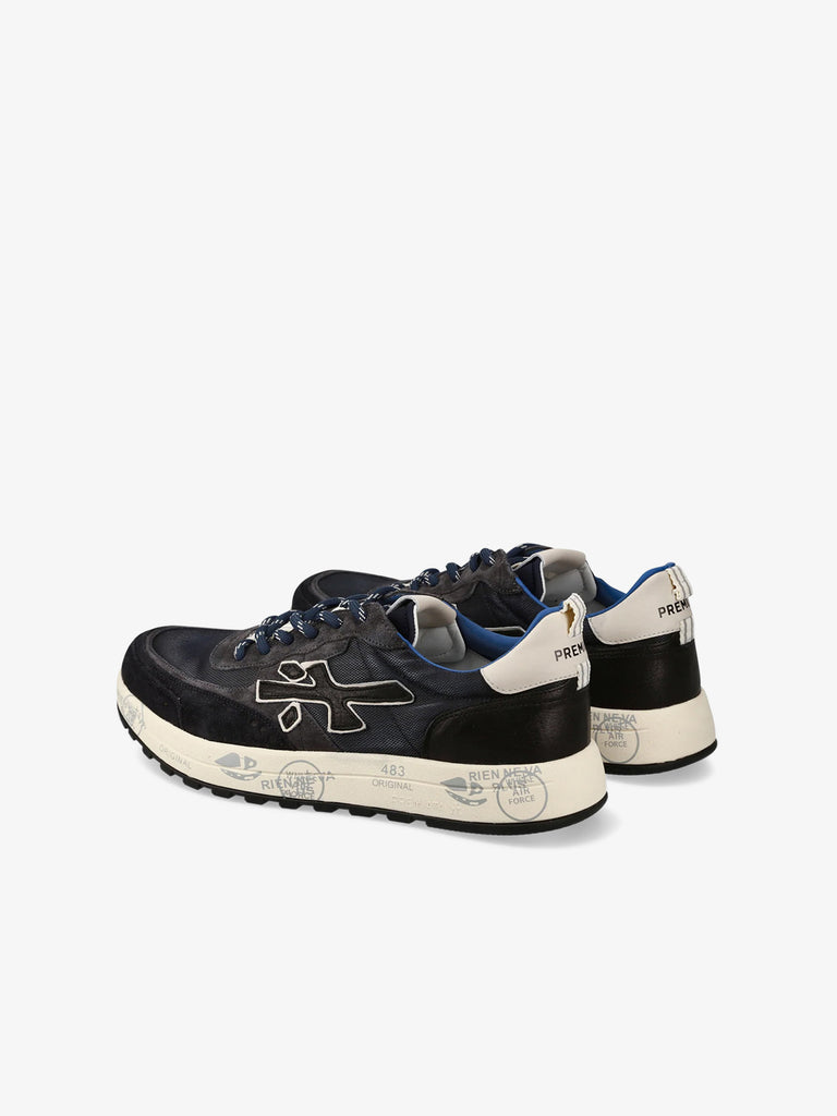 PREMIATA sneakers uomo nous 7726 pelle blu