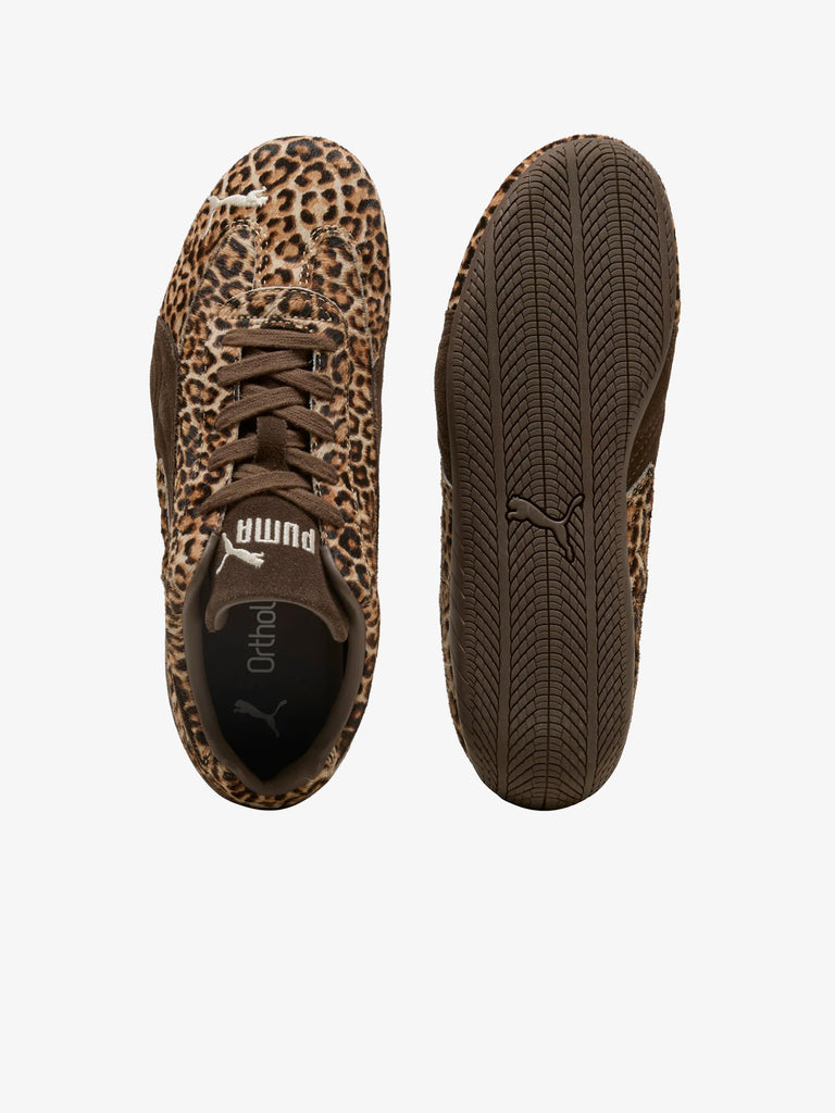 PUMA sneakers donna speedcat wild 406690_01 pelle marrone