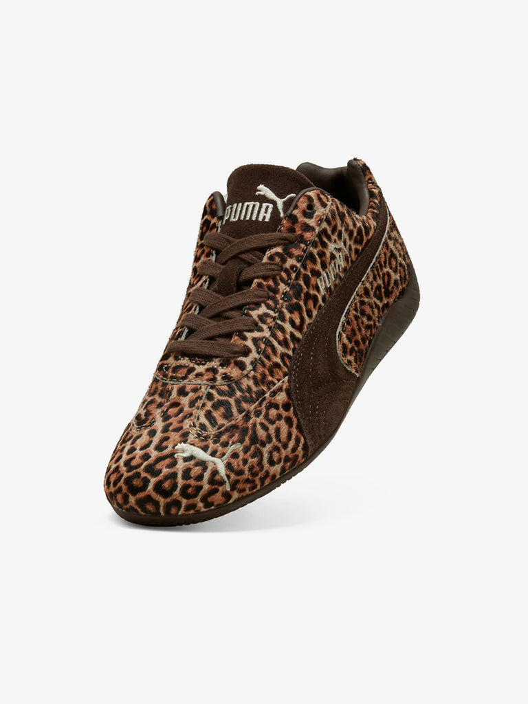 PUMA sneakers donna speedcat wild 406690_01 pelle marrone