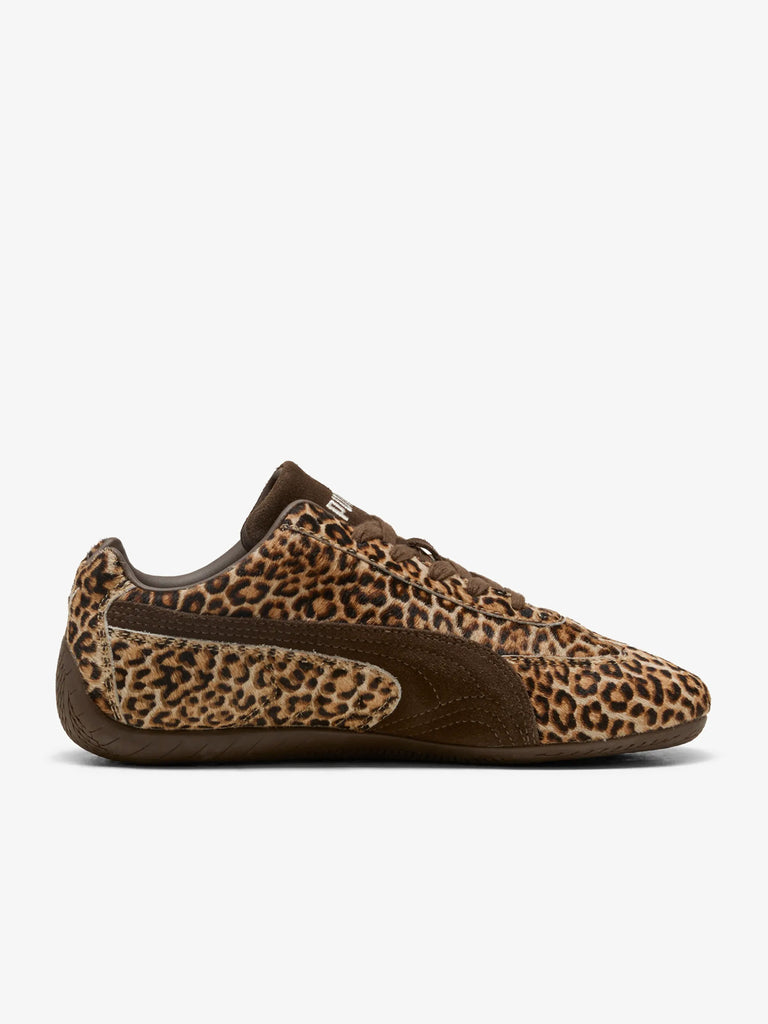 PUMA sneakers donna speedcat wild 406690_01 pelle marrone
