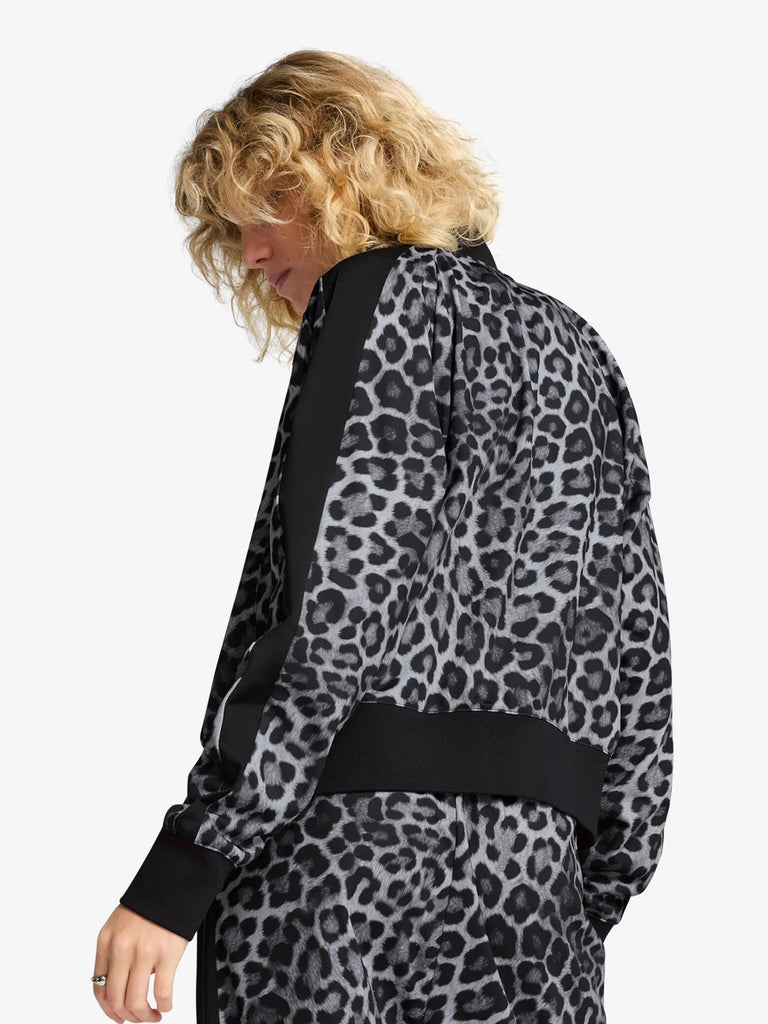 PUMA giubbotto t7 leo luxe aop donna nero