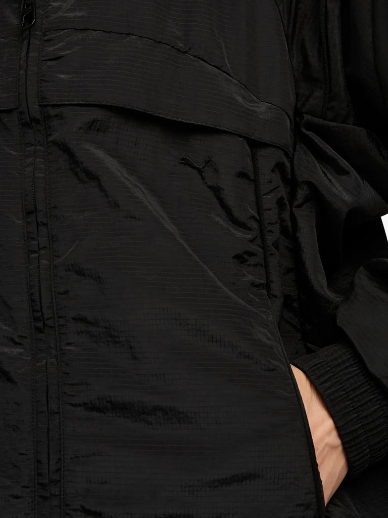PUMA giubbotto clrt ripstop jacket nero