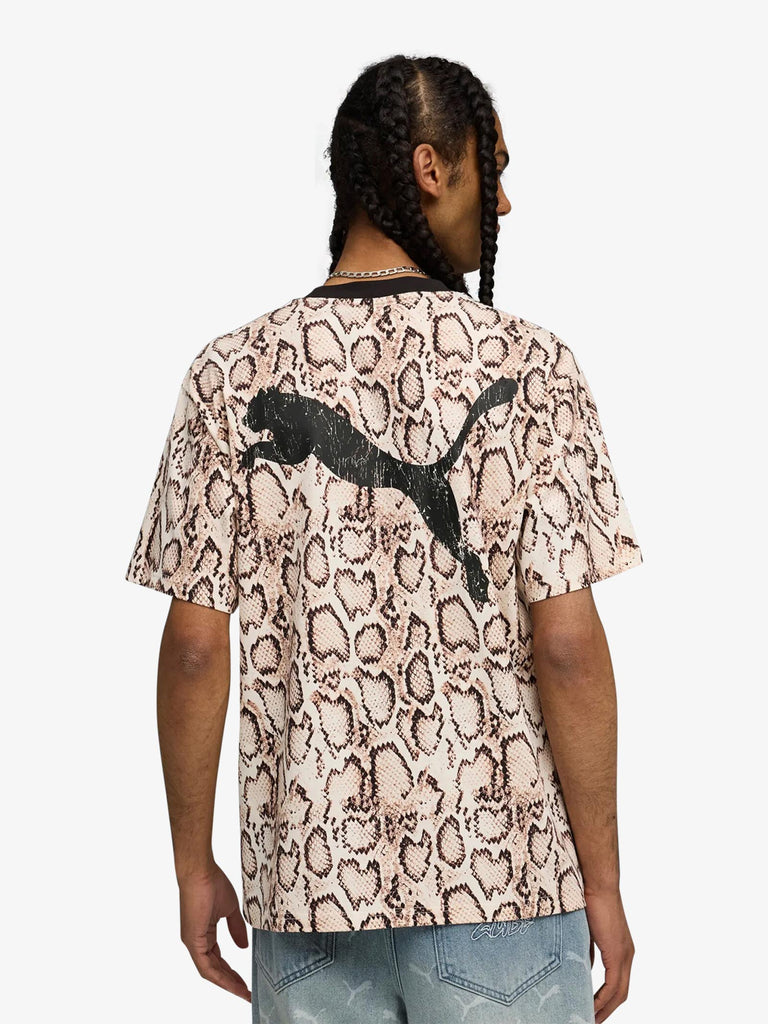 PUMA X A$AP ROCKY t-shirt puma x a$ap rocky snakeskin uomo beige