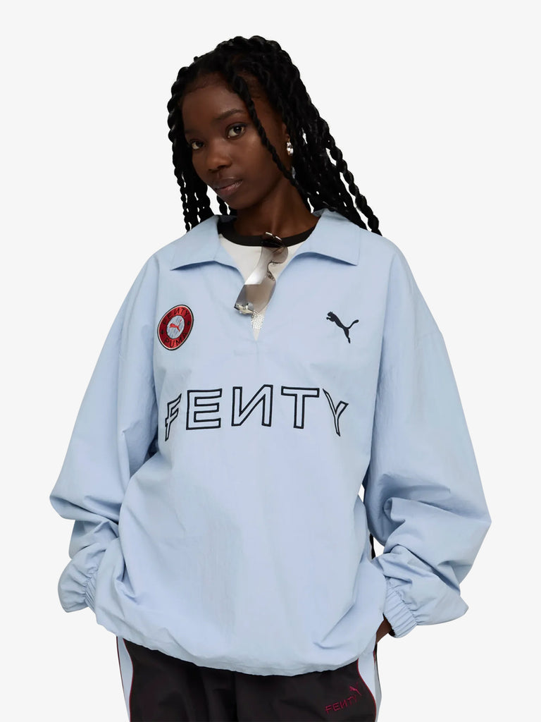 PUMA X FENTY felpa girocollo puma x fenty drill azzurro