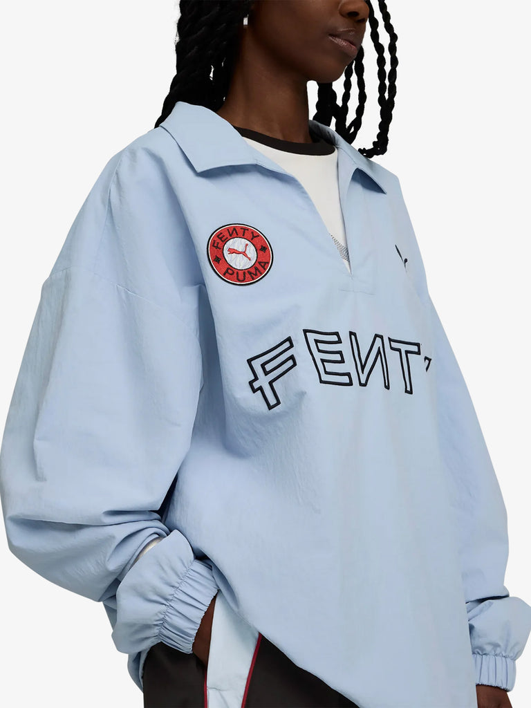 PUMA X FENTY felpa girocollo puma x fenty drill azzurro