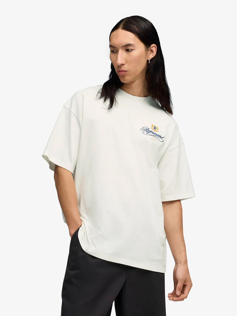 PUMA X REPRESENT t-shirt puma x represent graphic tee panna cotone