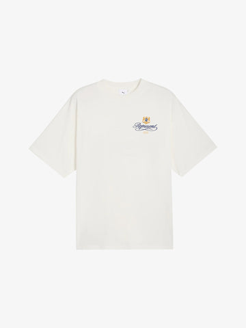 PUMA X REPRESENT t-shirt puma x represent graphic tee panna cotone