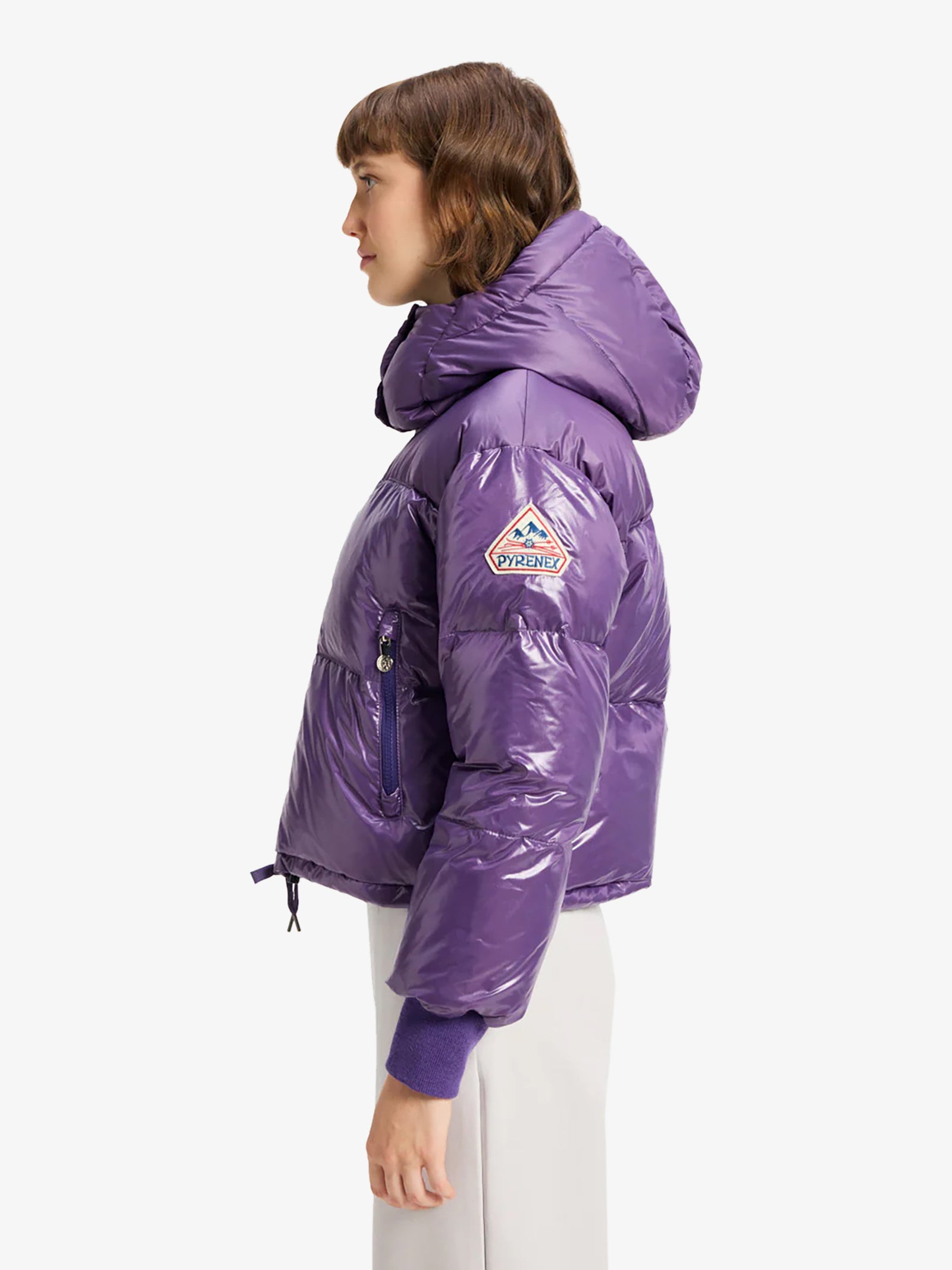 PYRENEX purple women's altic jacket