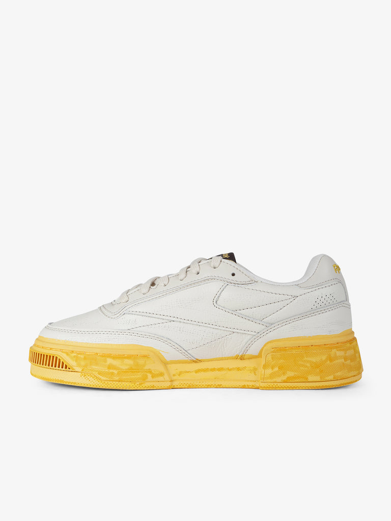 REEBOK sneakers uomo club c ltd 100260260 pelle bianco