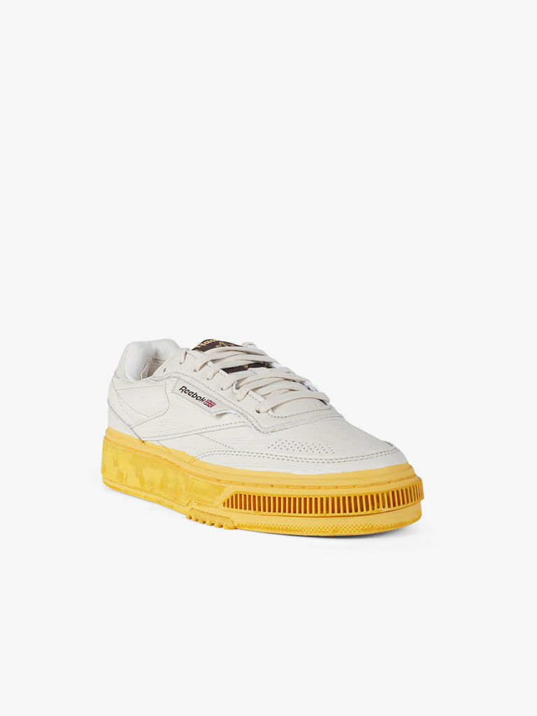 REEBOK sneakers uomo club c ltd 100260260 pelle bianco