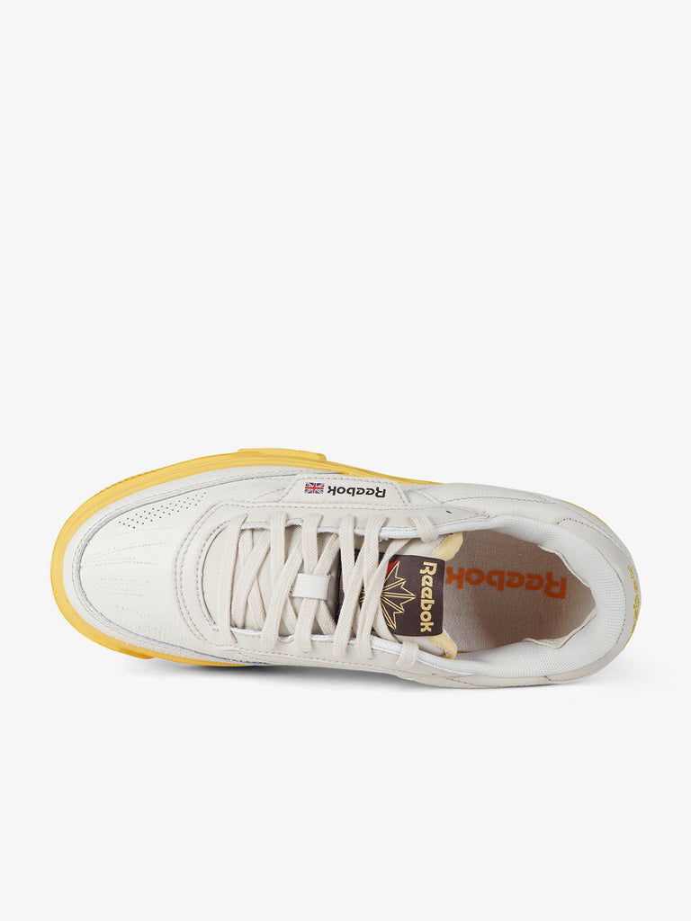 REEBOK sneakers uomo club c ltd 100260260 pelle bianco