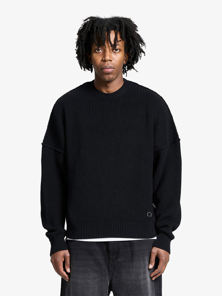 RETERNITY maglieria creative dept uomo nero cotone