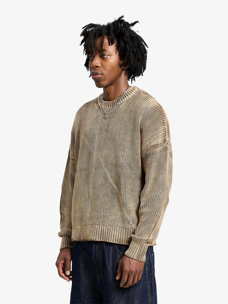 RETERNITY maglieria essential uomo marrone cotone