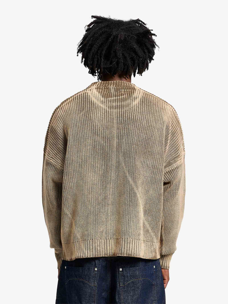 RETERNITY maglieria essential uomo marrone cotone