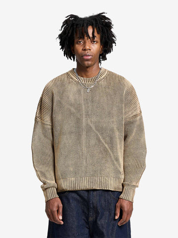 RETERNITY maglieria essential uomo marrone cotone