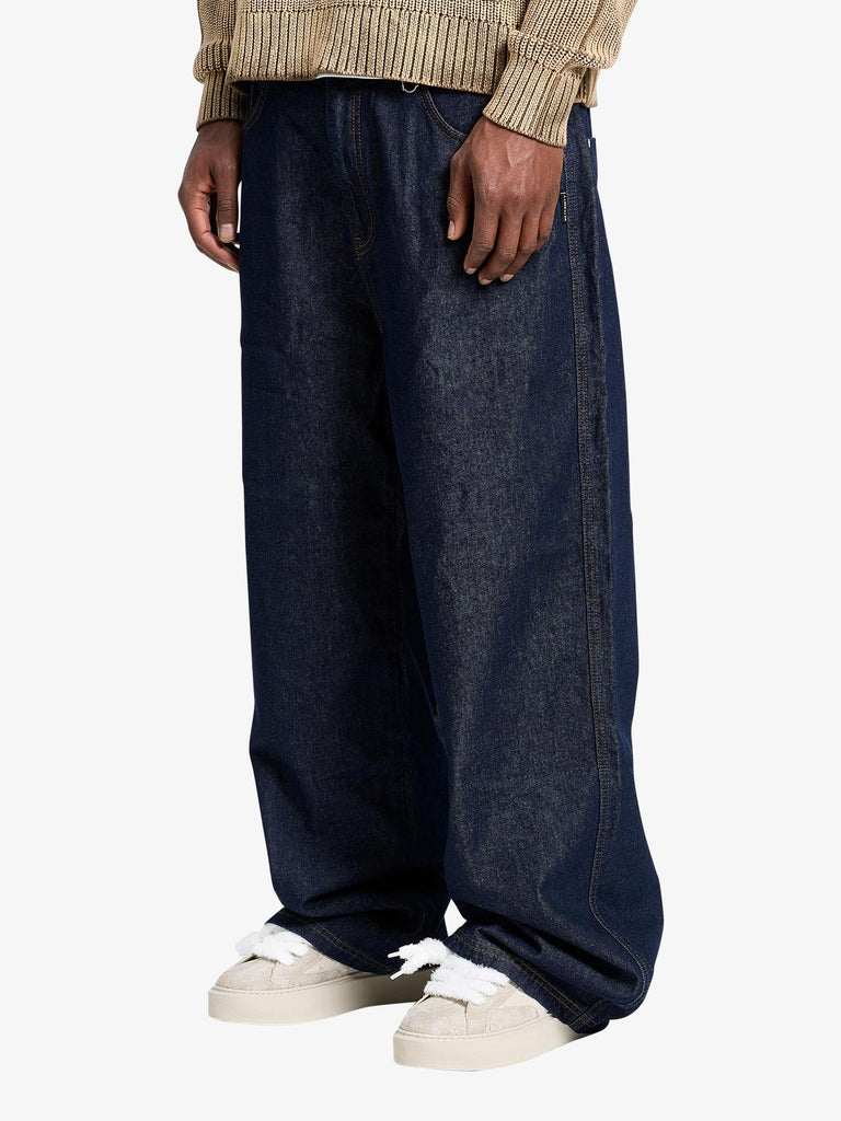 RETERNITY jeans essential raw denim uomo blu cotone