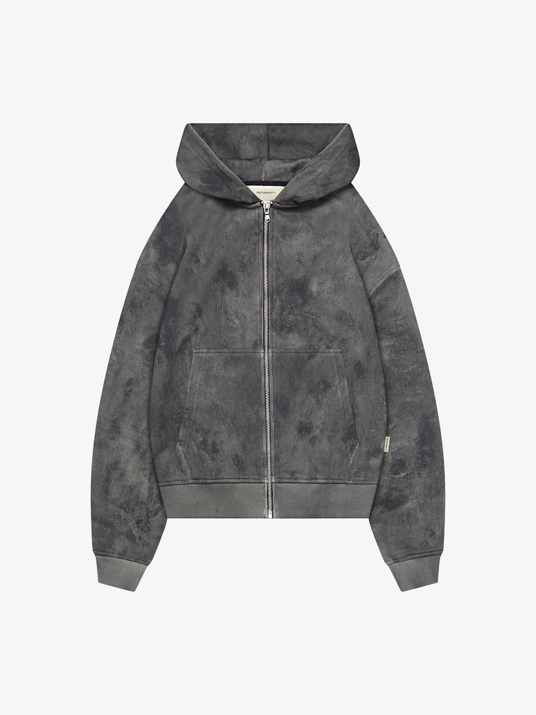 RETERNITY felpa con cappuccio déliria uomo nero cotone