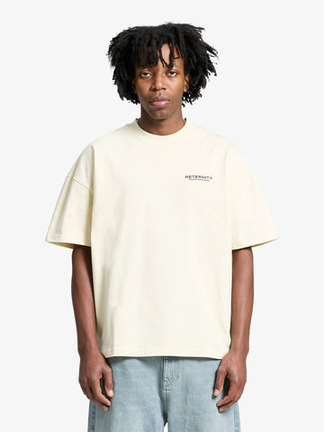 RETERNITY t-shirt creative dept uomo beige cotone