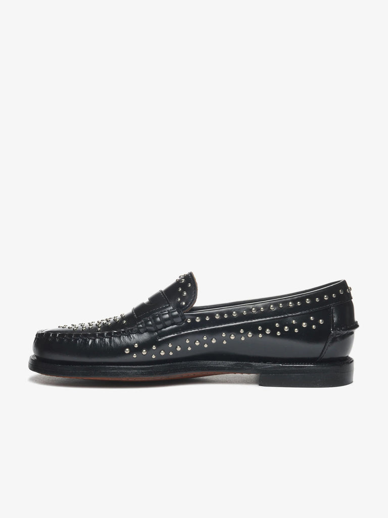 SEBAGO mocassini donna dan studs pelle nero