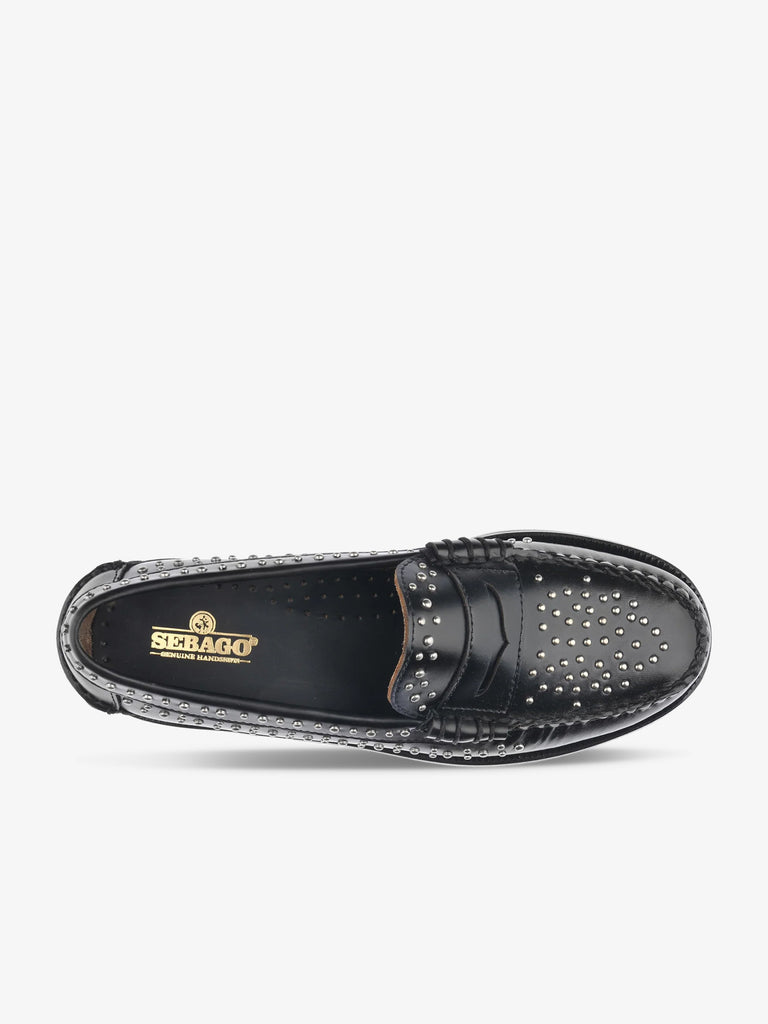 SEBAGO mocassini donna dan studs pelle nero