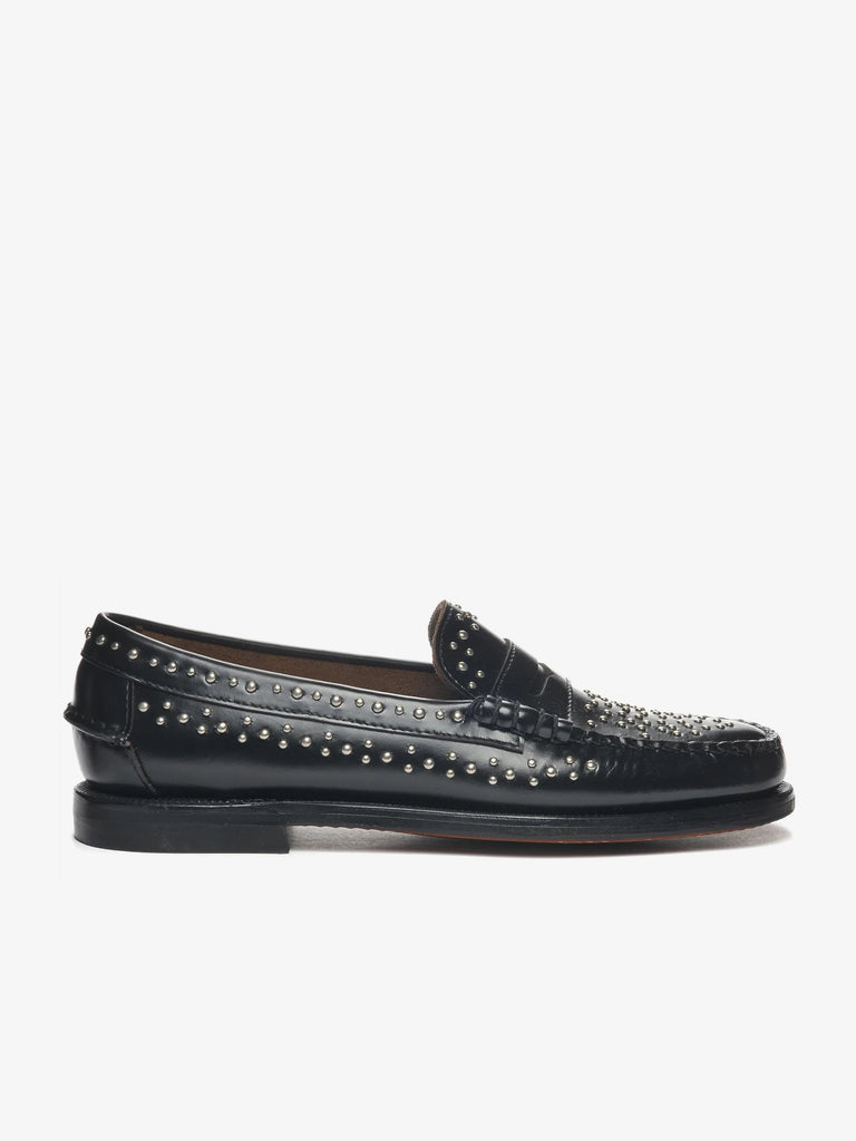 SEBAGO mocassini donna dan studs pelle nero
