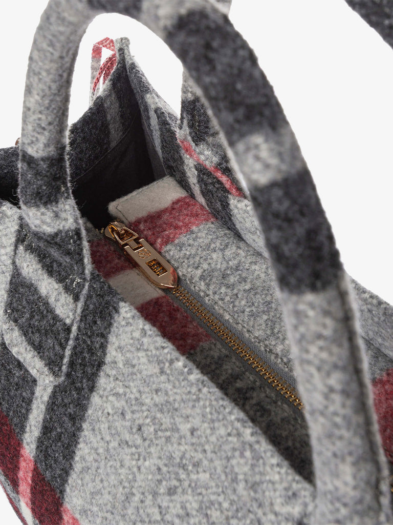 SECRET PON PON borsa a mano donna isabella tote large bordeaux