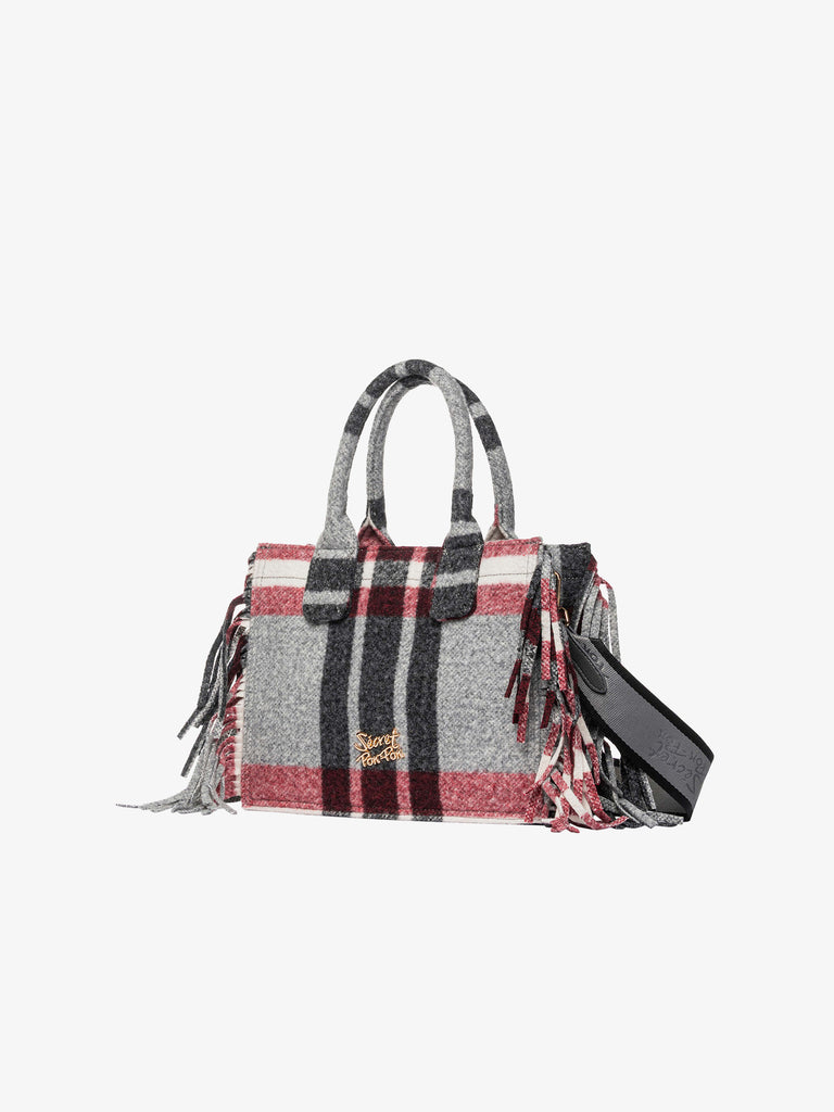 SECRET PON PON borsa a mano donna isabella tote small bordeaux