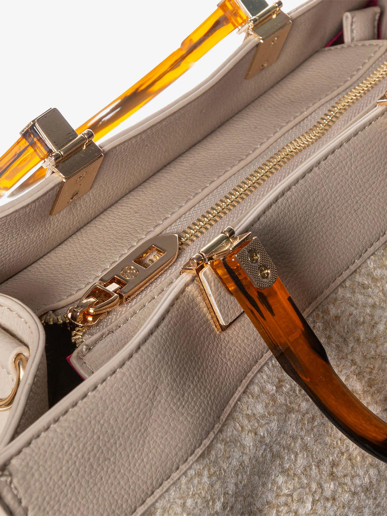 SECRET PON PON borsa a mano donna jacqueline tote large beige