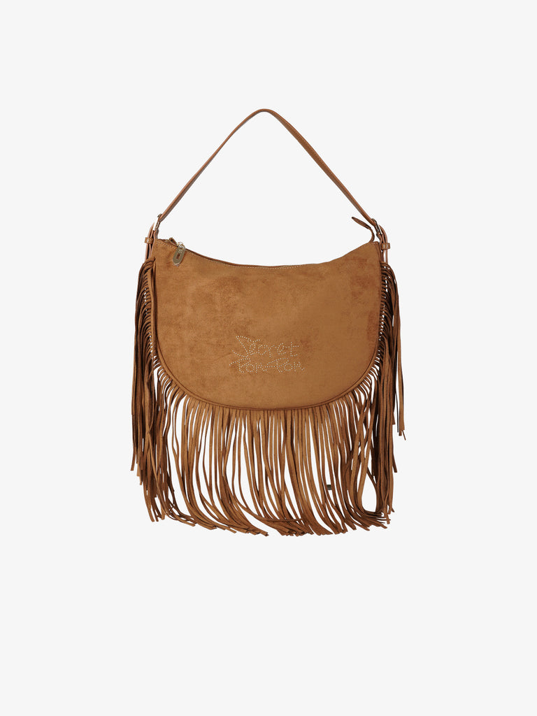 SECRET PON PON borse a spalla donna kate hobo l marrone