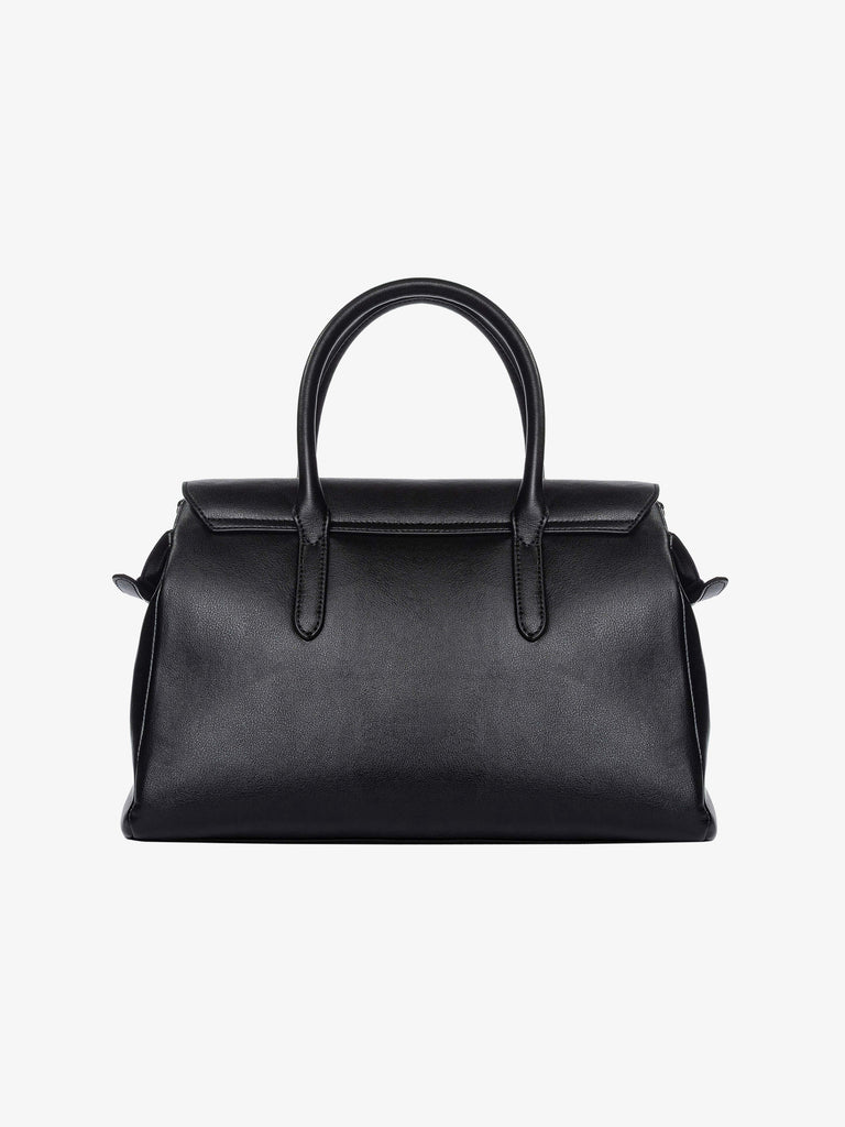 SECRET PON PON borsa a spalla donna luisita medium patch nero