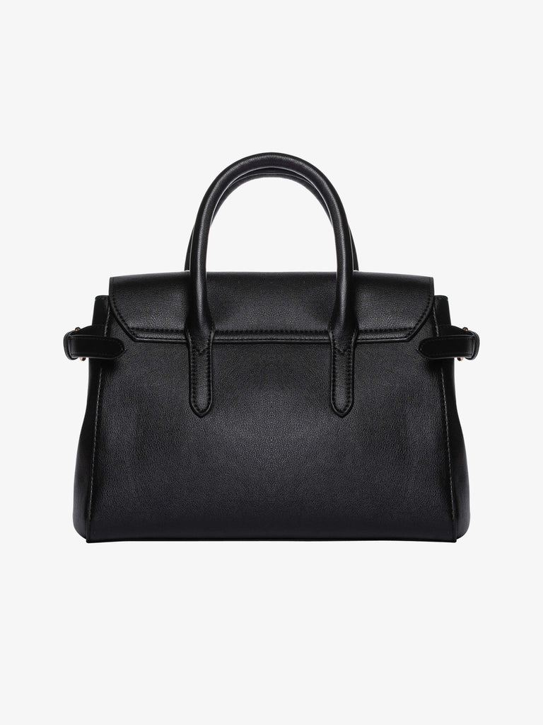 SECRET PON PON borsa a spalla donna luisita small patch nero
