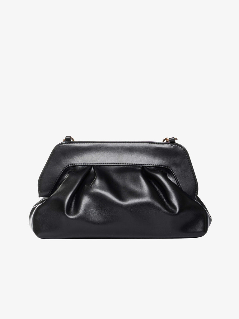 SECRET PON PON borse a spalla donna margaret clutch m nero