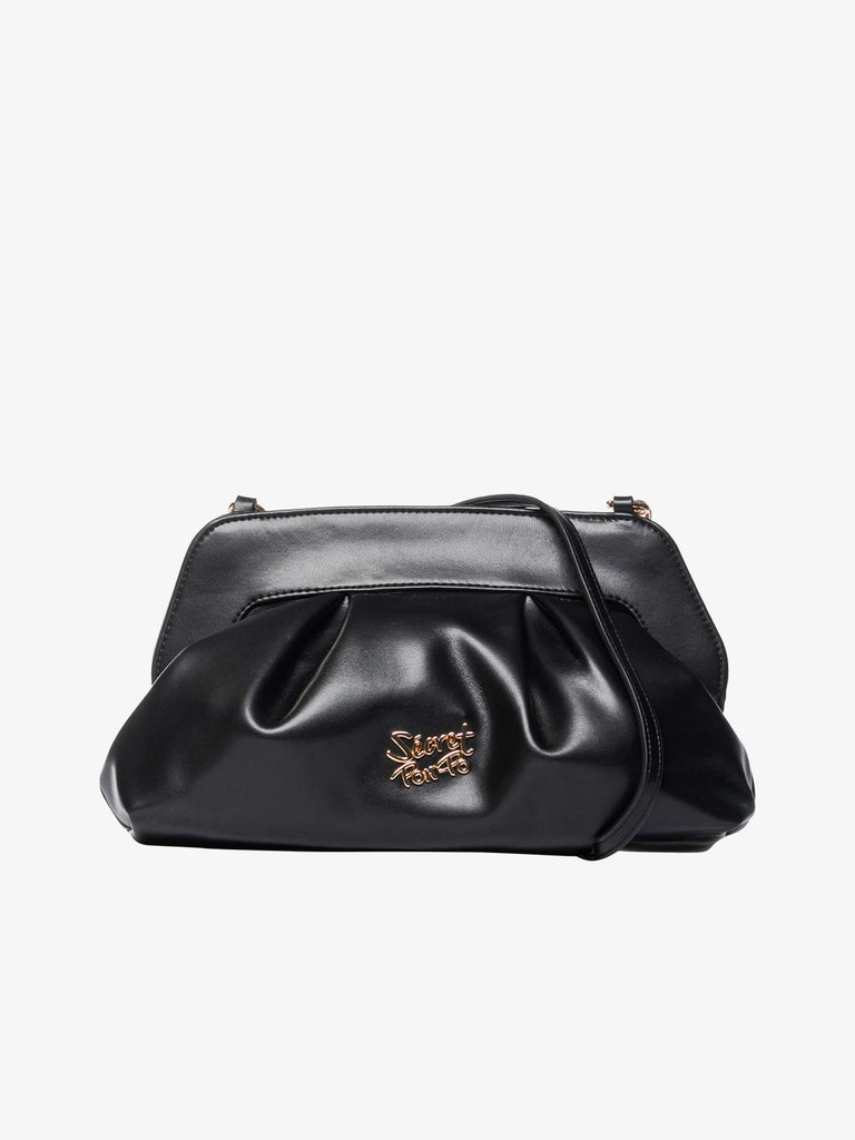 SECRET PON PON borse a spalla donna margaret clutch m nero