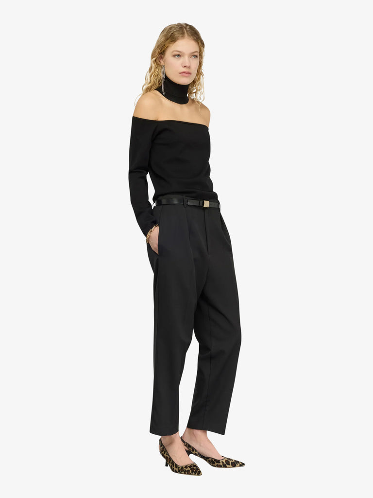 SEMICOUTURE maglia a maniche lunghe dolcevita daniela donna nero