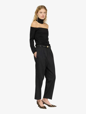 SEMICOUTURE maglia a maniche lunghe dolcevita daniela donna nero