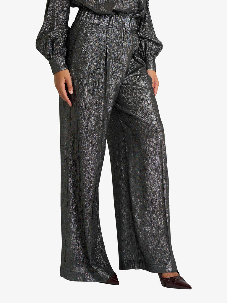 SEMICOUTURE pantalone jhonny donna nero viscosa