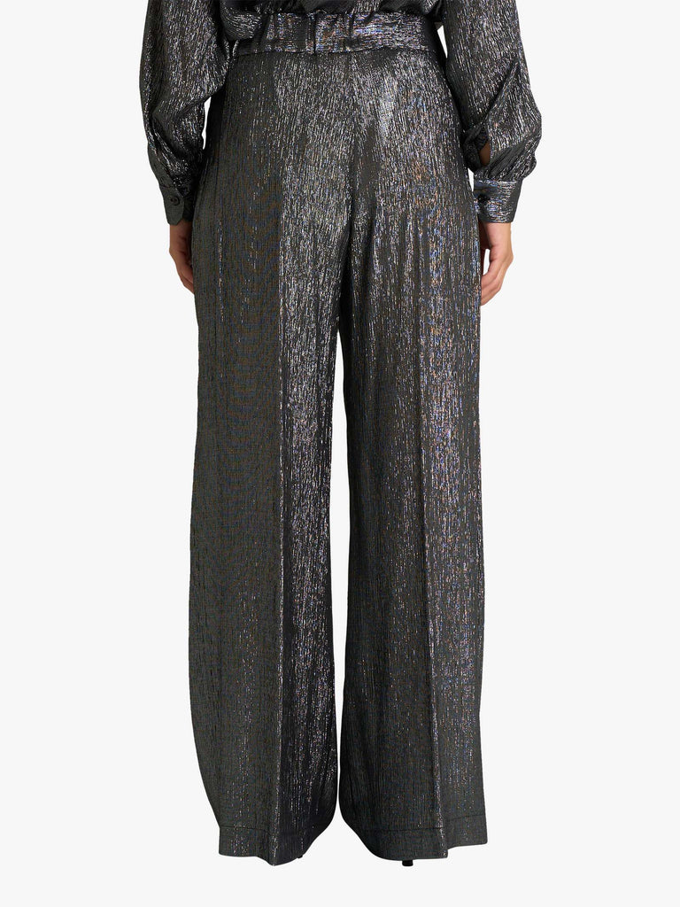 SEMICOUTURE pantalone jhonny donna nero viscosa