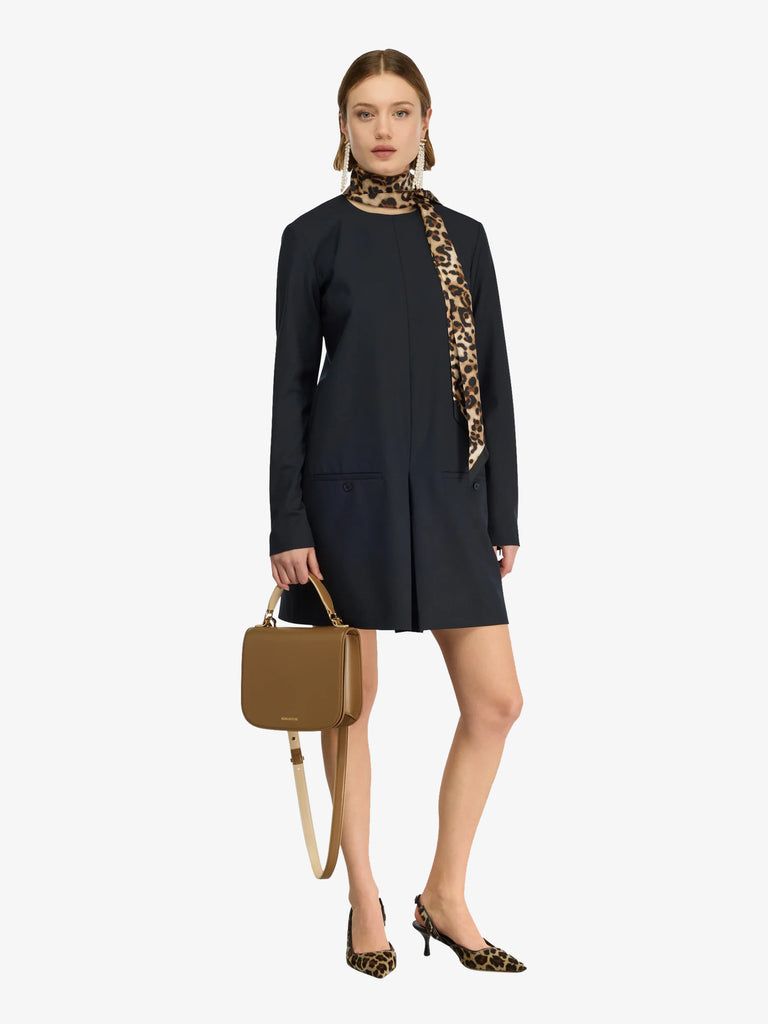 SEMICOUTURE jumpsuit isa donna blu