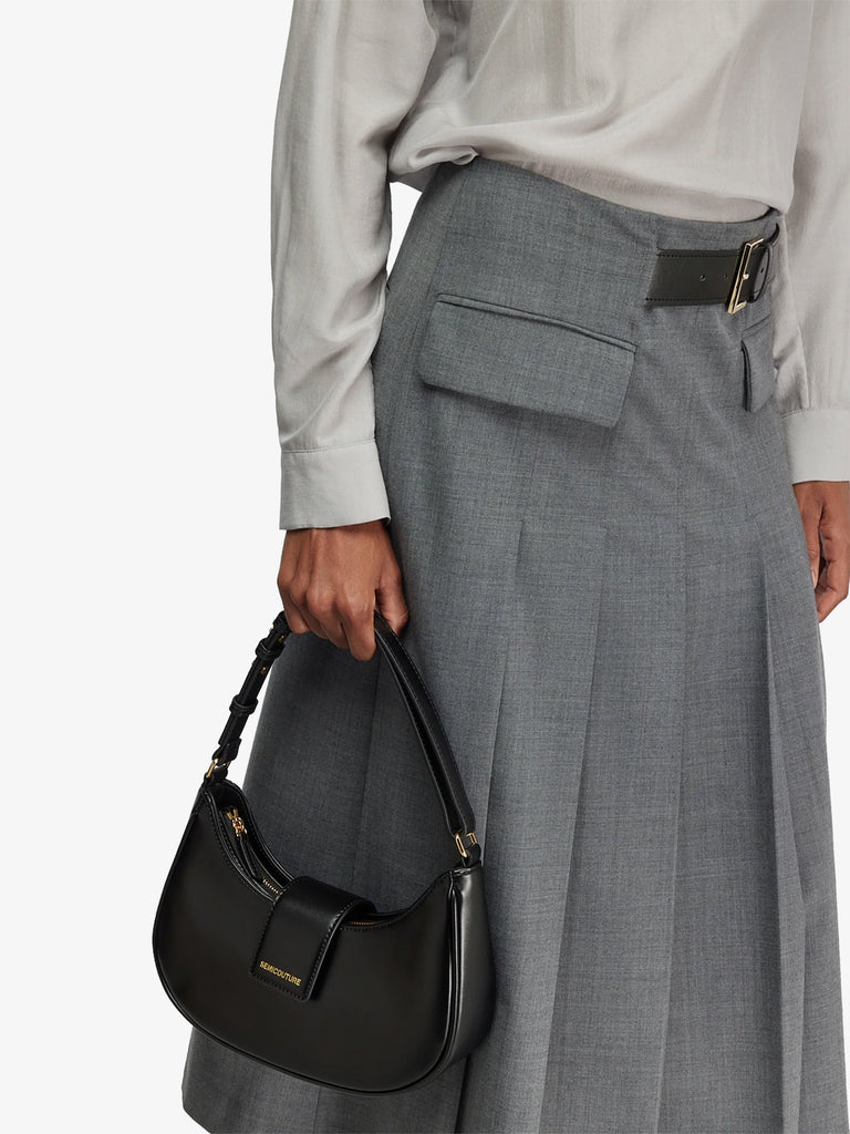 SEMICOUTURE gonna midi tracy donna grigio