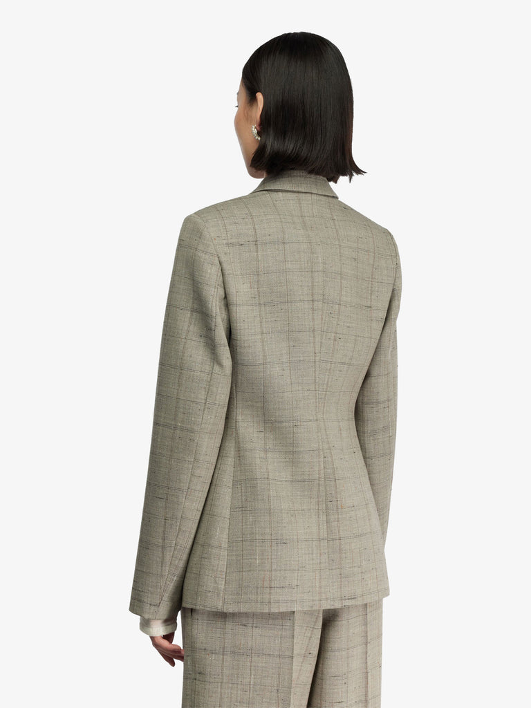 SEMICOUTURE blazer herminia donna grigio lana