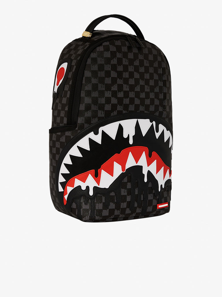 SPRAYGROUND zaino dripping sharks in paris dlxv 910B5833NSZ pvc nero