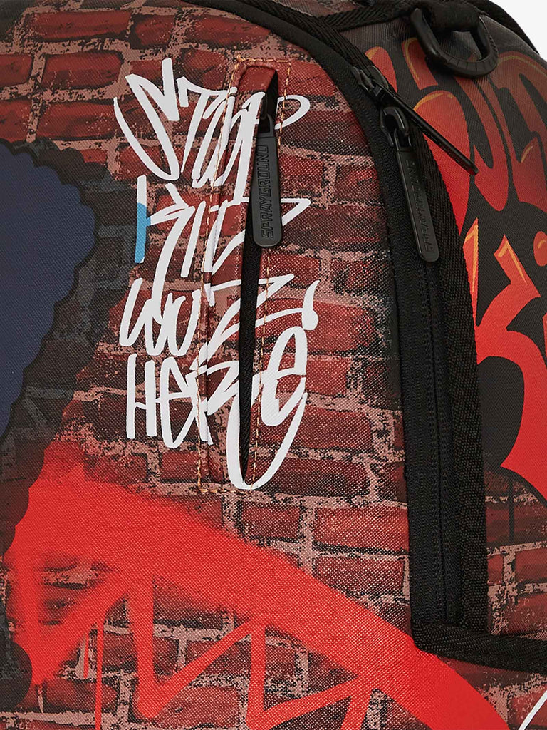 SPRAYGROUND zaino gerald graffiti reveal dlxsv 910B5942NSZ pvc multicolor
