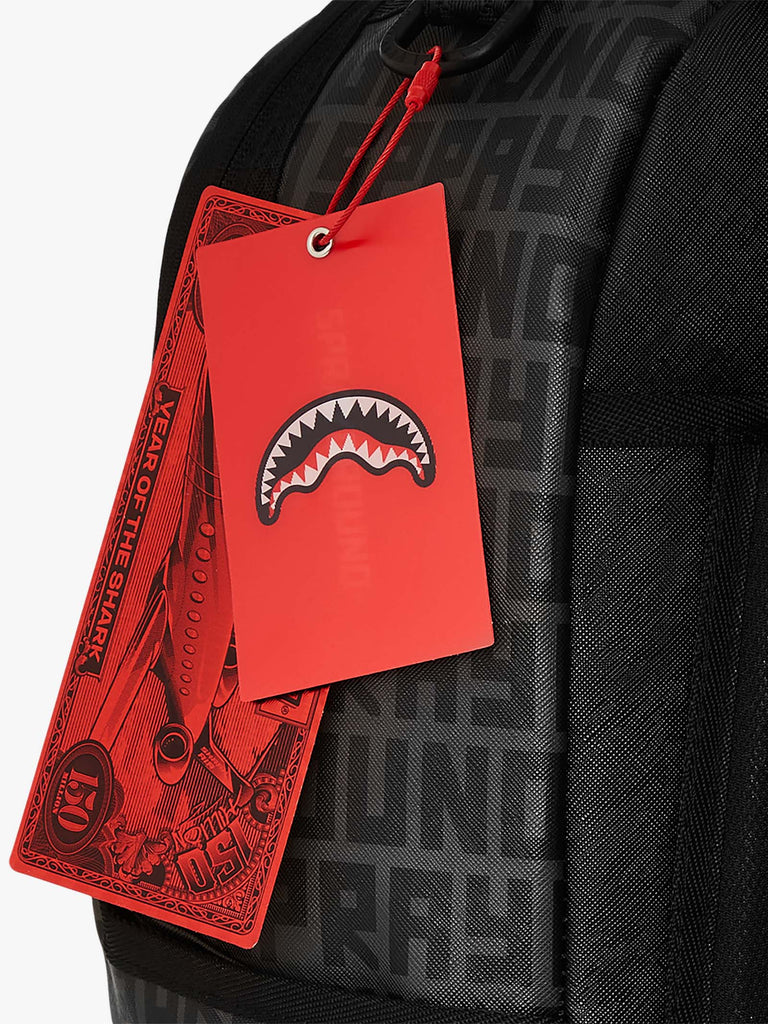 SPRAYGROUND zaino shark central split infinity dlxsv 910B6249NSZ pvc nero