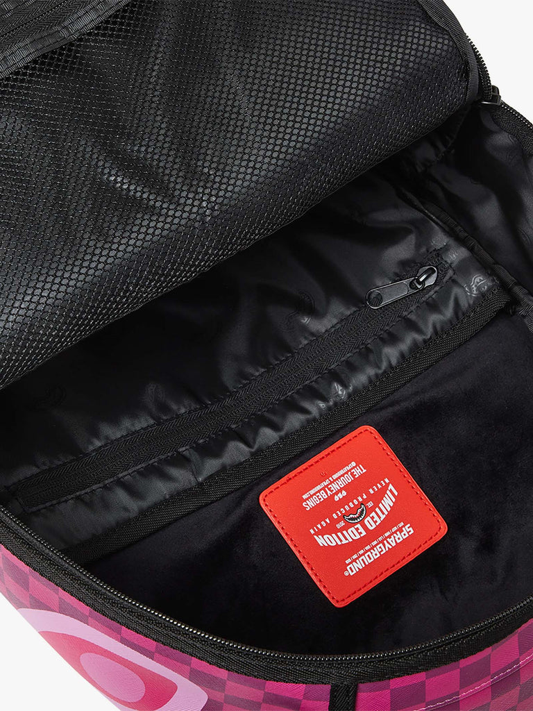 SPRAYGROUND zaino split sip pink check dlxsv 910B6286NSZ pvc multicolor