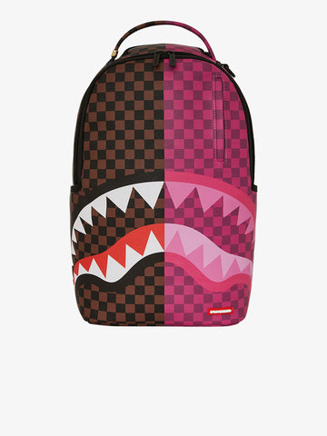 SPRAYGROUND zaino split sip pink check dlxsv 910B6286NSZ pvc multicolor